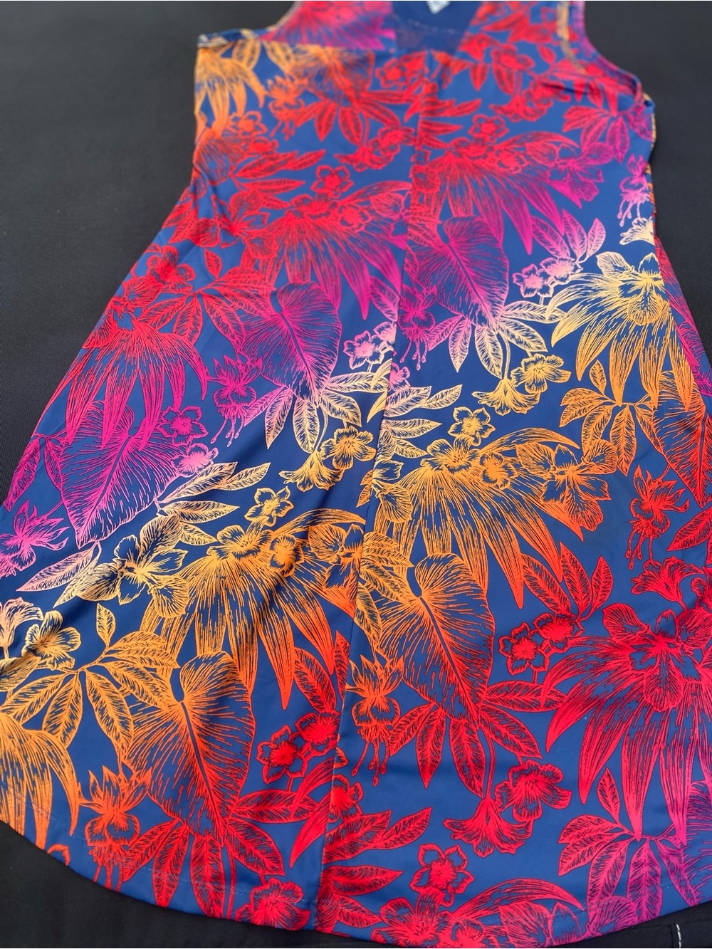 Columbia PFG sz large Freezer tropical print dress - Picture 6 of 9